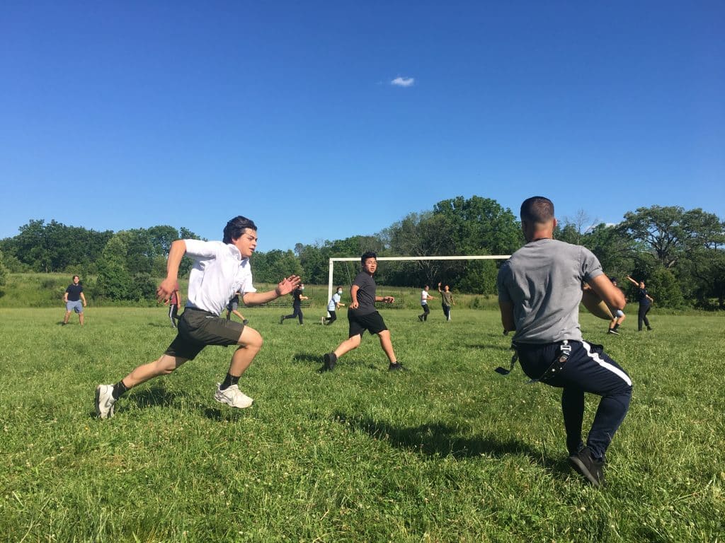 Football Game summer camp